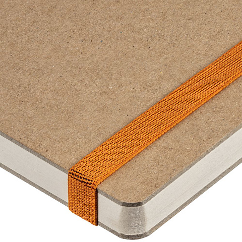 Ежедневник Eco Write Mini, недатированный, с оранжевой резинкой - рис 6.