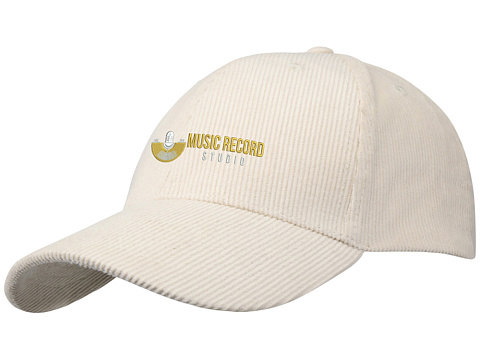 Hutton 6-панельная бейсболка из переработанного хлопка - Sandstone - рис 4.