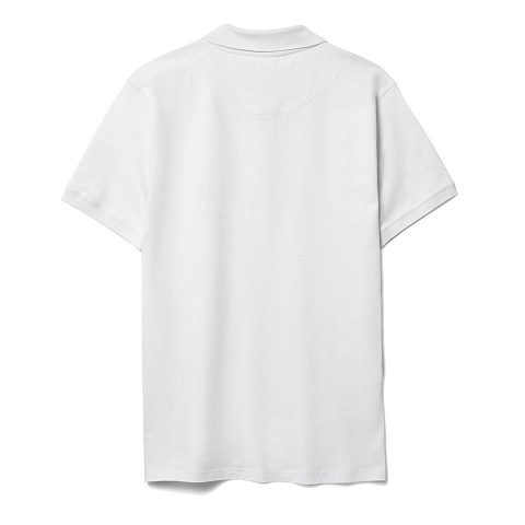 Рубашка поло мужская Virma Stretch, белая - рис 3.