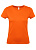 Футболка женская E150, оранжевая - миниатюра