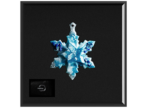 Елочные игрушки (Снежинка) Содалит - рис 2.