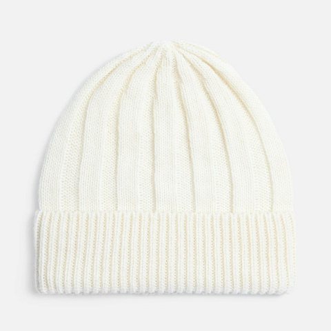 Шапка Bellish, белая (ванильная)