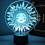 3D лампа Солнышко - миниатюра - рис 5.