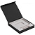 Коробка Memoria под ежедневник, аккумулятор и ручку, черная - миниатюра