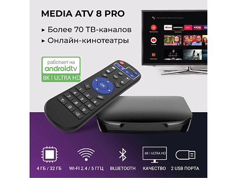 Медиаплеер HIPER MEDIA ATV 8K Pro - рис 14.