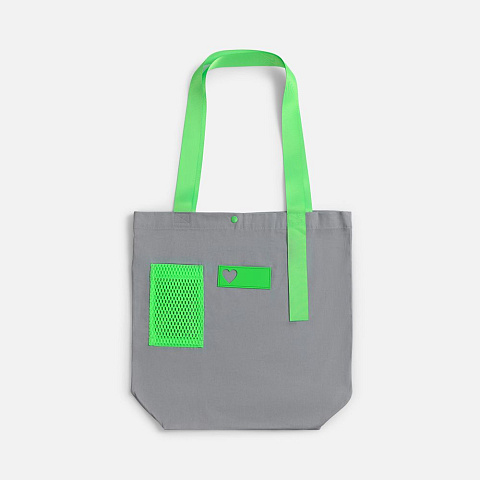 Шопер-конструктор Taga с зелеными элементами - рис 3.