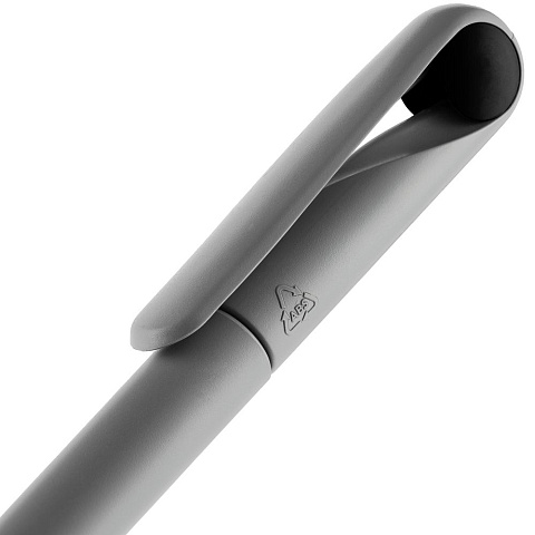 Ручка шариковая Prodir DS1 TMM Dot, серая с черным - рис 6.