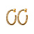 Серьги PINA SG GOLDEN Dyrberg Kern 480048 - миниатюра