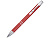 Шариковая ручка Moneta из переработанного алюминия - Красный - миниатюра