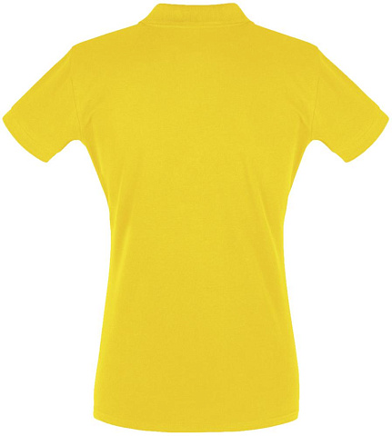 Рубашка поло женская Perfect Women 180 желтая - рис 3.