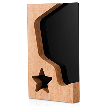 Награда из бука и акрила Starburst