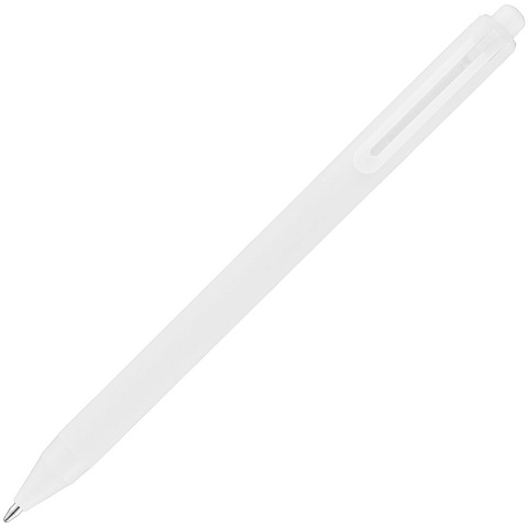 Ручка шариковая Cursive Soft Touch, белая - рис 5.