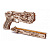 Конструктор деревянный Пистолет с мишенями - миниатюра