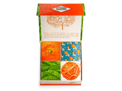 Подарочный набор с чаем и сладостями ПодариМандари - рис 3.
