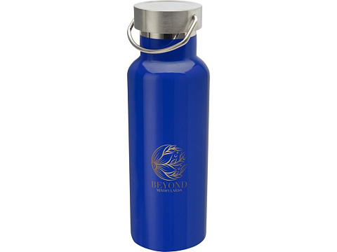 Бутылка для воды Thor из нержавеющей стали, сертифицированной по стандарту RCS, светло-синий - рис 6.