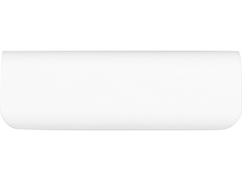 Портативное зарядное устройство (power bank) Basis, 2000 mAh, белый/светло-голубой - рис 2.