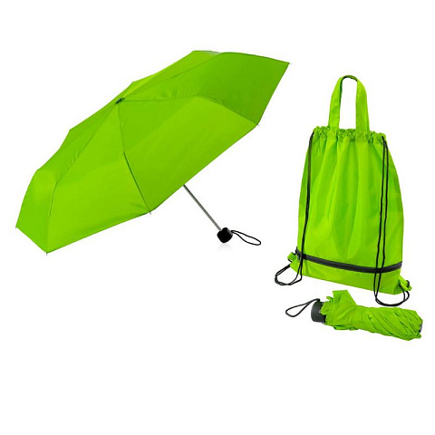 Зонт из переработанного пластика в сумочке - рис 4.