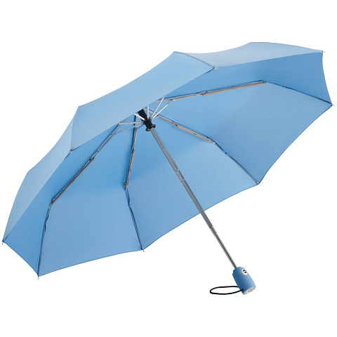 Зонт складной AOC, светло-голубой - рис 3.