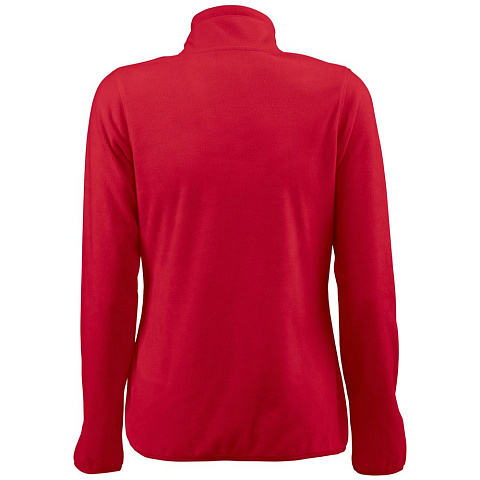 Куртка флисовая женская Twohand красная - рис 3.