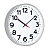 Часы настенные ChronoTop, серебристые - миниатюра - рис 3.