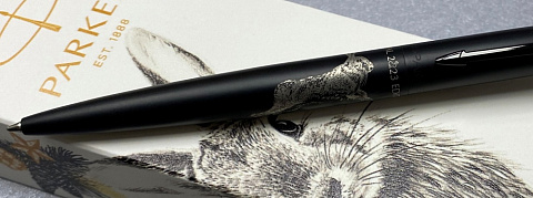 Шариковая ручка Parker Jotter XL LIMITED EDITION 2023 (символ года) в подарочной упаковке, цвет: Black, стержень: Mblue - рис 9.