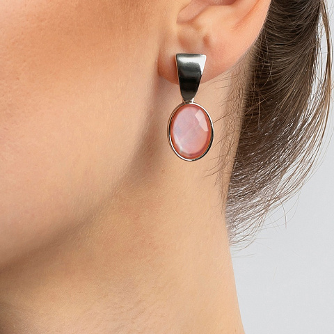 Серьги quartz rose Possebon A9163.9 R/S - рис 2.