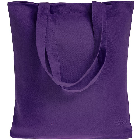 Холщовая сумка Avoska, фиолетовая - рис 3.