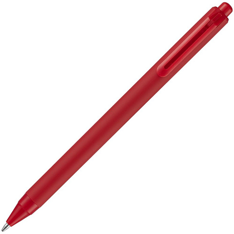 Ручка шариковая Cursive Soft Touch, красная - рис 5.