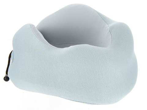 Подушка для путешествий с эффектом памяти Memo Pillow PRO M/L English Blue - рис 4.