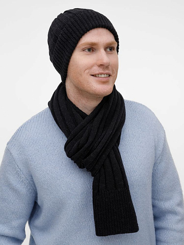 Шарф Bellish, черный - рис 9.