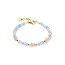 Браслет Light Blue-Beige Coeur de Lion 2043/30-0738
