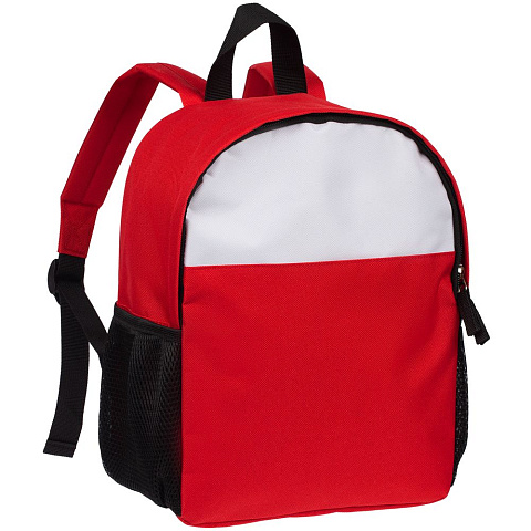 Детский рюкзак Comfit, белый с красным - рис 2.