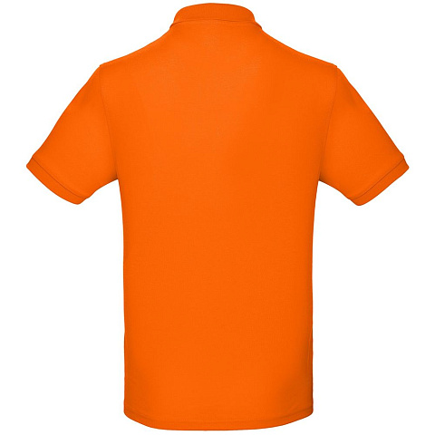 Рубашка поло мужская Inspire, оранжевая - рис 3.