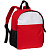 Детский рюкзак Comfit, белый с красным - миниатюра - рис 2.