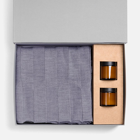 Набор Calore Accent, серый (стальной) - рис 3.