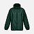Ветровка унисекс Shield, темно-зеленая - миниатюра