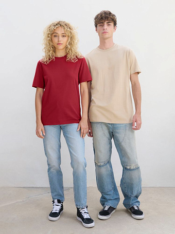 Футболка унисекс Legend, розовая (лососевая) - рис 7.