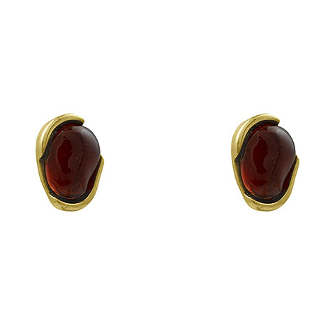 Пусеты DAILA MARRON Ciclon A230609-02 R/G - рис 2.