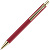 Ручка шариковая Lobby Soft Touch Gold, красная - миниатюра - рис 5.