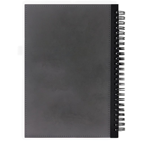Ежедневник Notera Maxi, недатированный, серый - рис 3.