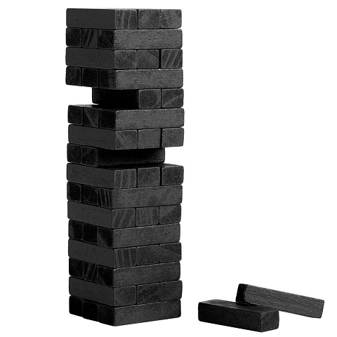 Игра «Деревянная башня мини», черная - рис 2.
