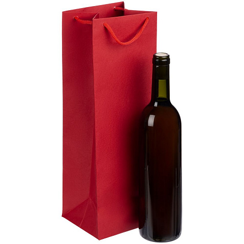 Пакет под бутылку Vindemia, красный - рис 4.