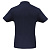 Рубашка поло ID.001 темно-синяя - миниатюра - рис 3.