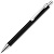 Ручка шариковая Lobby Soft Touch Chrome, черная - миниатюра