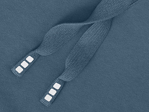 Худи унисекс Лагуна, серо-синий - рис 6.