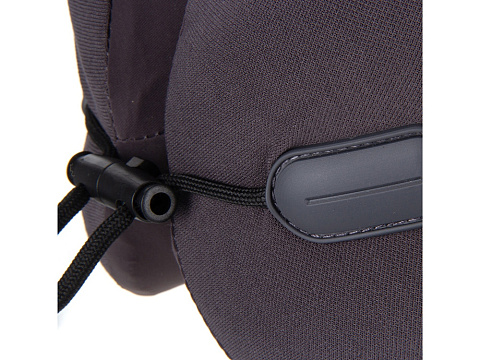 Подушка для путешествий с эффектом памяти Memo Pillow PRO M/L Basque Black - рис 4.