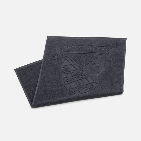 Полотенце на заказ Surpass с рельефным логотипом, среднее - рис 3.