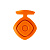 Ручка шариковая Prodir DS4 PMM-P, оранжевая - миниатюра - рис 6.
