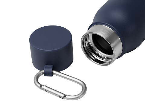 Термобутылка CUBEL/КЬЮБЕЛ с двойными стенками, синий нейви - рис 2.