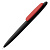 Ручка шариковая Prodir DS5 TRR-P Soft Touch, черная с красным - миниатюра